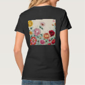 De babbelende tuin t-shirt (Achterkant)