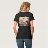 De babbelende tuin t-shirt (Achterkant volledig)