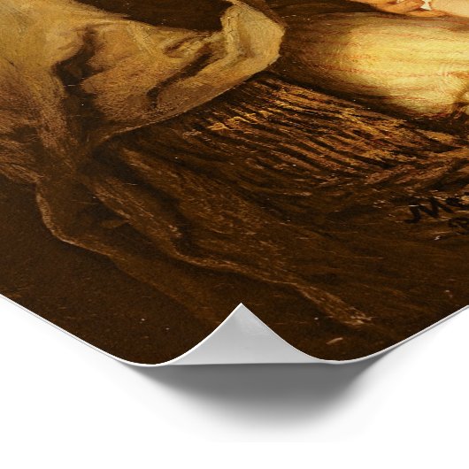 De Baby, 1880 Poster (Hoek)