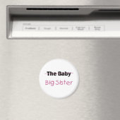 De Baby Big Sister Magneet (Insitu (Vaatwasser))