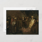 De Baby Christus in de tempel Briefkaart (Voorkant / Achterkant)