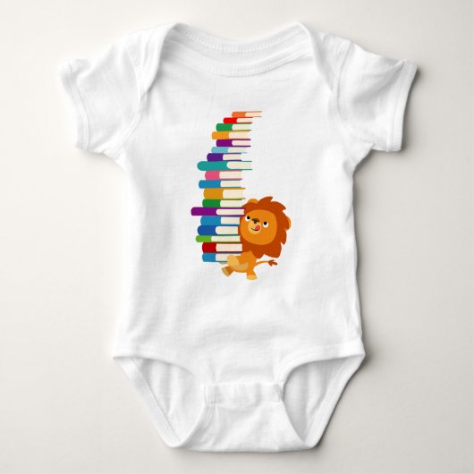 De Baby Creeper van de Voracious Reader (Cartoon L Romper (Voorkant)