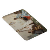 De Baby is Slapen (door Gerolamo Induno) Magneet (Rechterzijde)