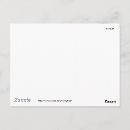 De Baby kazen Briefkaart (Achterkant)