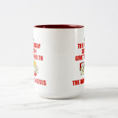 De Baby kazen Tweekleurige Koffiemok (Center)