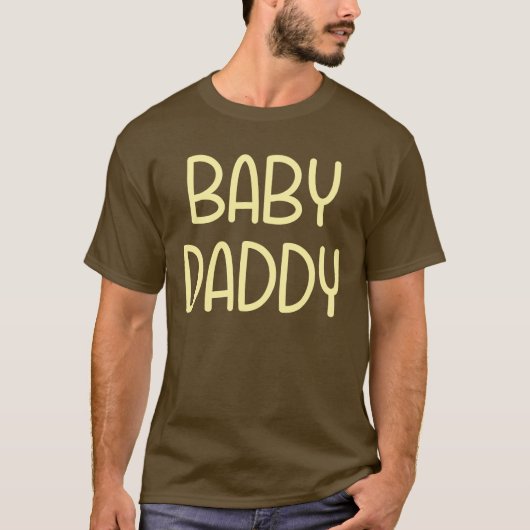 De Baby Mama Baby Dad (d.w.z. vader) T-shirt (Voorkant)