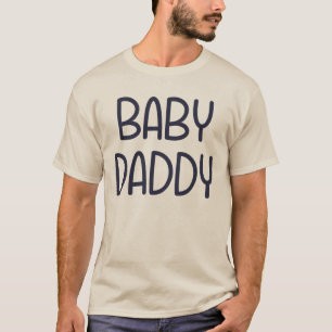 De Baby Mama Baby Dad (d.w.z. vader) T-shirt