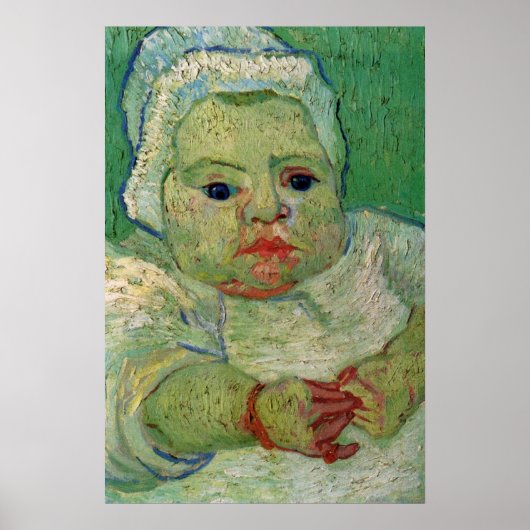 De Baby Marcelle Roulin van Vincent van Gogh Poster (Voorkant)