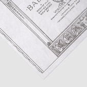 De baby opera  Poster kinderen Tissuepapier (Detail)