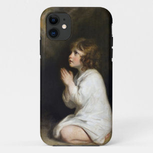 De Baby Samuel bij het Gebed door Joshua Reynolds Case-Mate iPhone Case