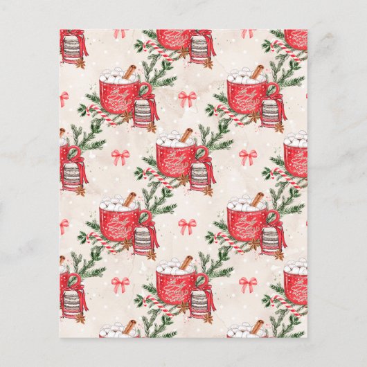 De Baby van de begroting het is Koude Buiten Baby  Flyer (Achterkant)