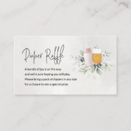 De Baby van de Kaart van de Diaper Raffle Enclosur