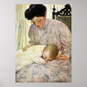 De Baby van Jessie Willcox Smith Poster