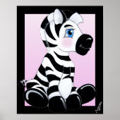De Baby Zebra wordt gestript Poster (Voorkant)