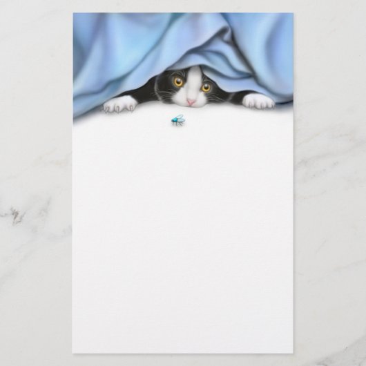 De babykattebakkerij briefpapier (Voorkant)