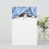 De babykattebakkerij briefpapier (Staand voorkant)
