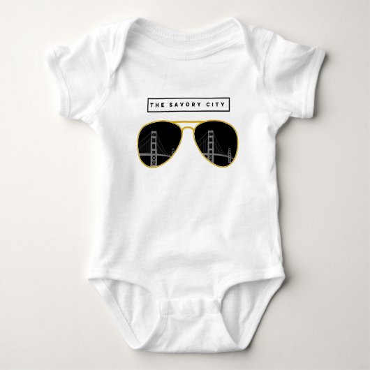 de babykleding van Savory City - San Francisco Romper (Voorkant)