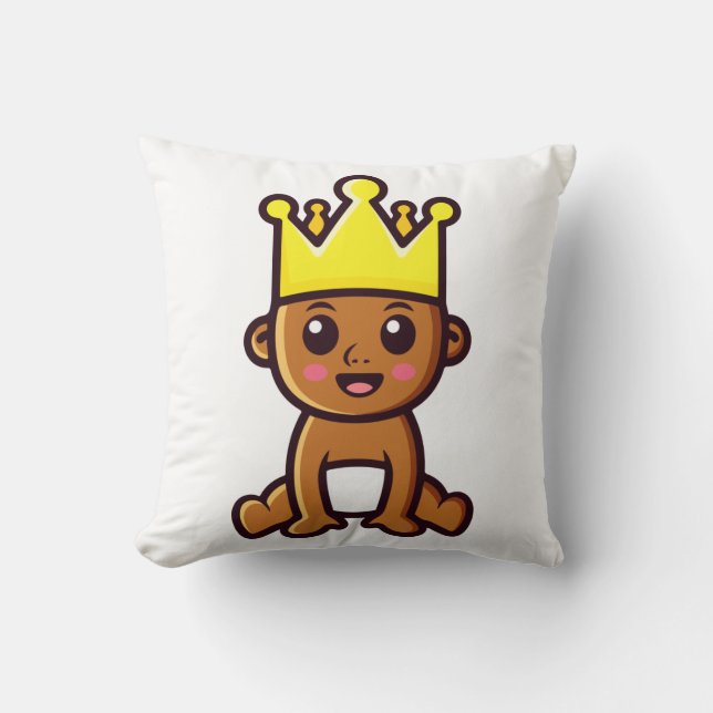De babykoning kussen (Voorkant)