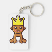 De babykoning sleutelhanger (achterkant)