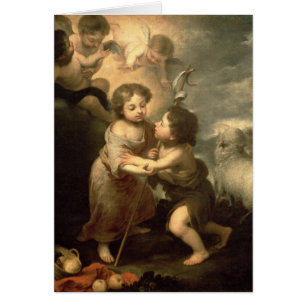 De baby's Christus en John de Baptist