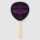 De Bacchanalia Affair-fans Handwaaier (Achterkant)