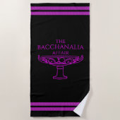 De Bacchanalia Affaire handdoek (Voorkant)