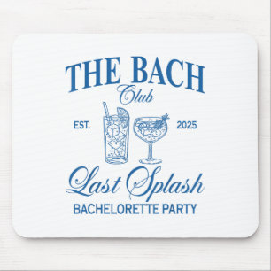 De Bach Club 2025 Laatste Splash Beach Bachelorett Muismat