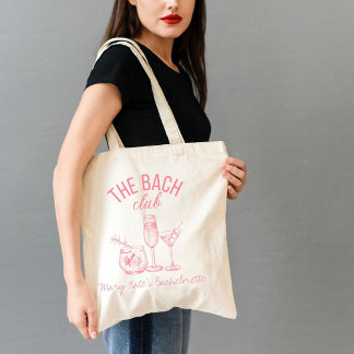 De Bach Club Bachelorette Grote Tote Bag