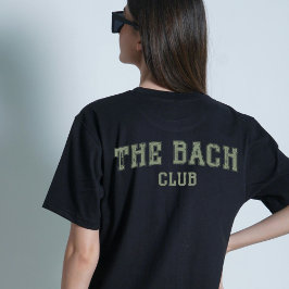 De Bach Club Bachelorette Trip Shirten met namen Tri-Blend Shirt