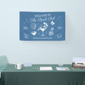 De Bach Club Beach bruiloft vrijgezellenfeest Spandoek (Beurs)