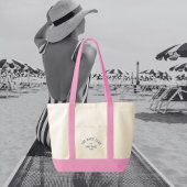 De Bach Club Blauwe Aangepaste Wapen Bachelorette Tote Bag