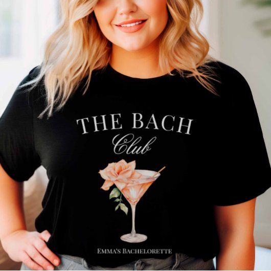 De Bach Club Blush Cocktail Tri-Blend Shirt