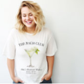 De Bach Club Custom Bachelorette Party Matching T-shirt