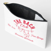 De Bach Club Make-up Tassen | Beach Bachelorette (Open)