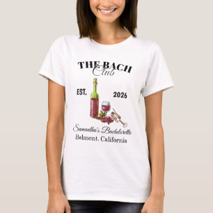 De BACH Club vrijgezellenfeest T-shirt