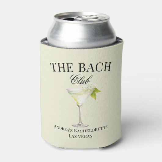De Bach Fancy Citrus Cocktail Luxe Sociale Club Blikjeskoeler (Blikje Voorkant)