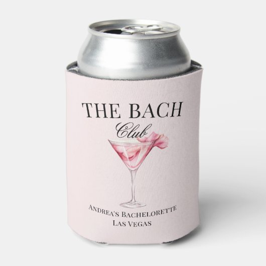 De Bach Fancy Pink Cocktail Luxury Social Club Blikjeskoeler (Blikje Voorkant)