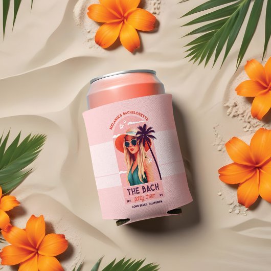 De Bach Party Crew Retro Vrouw Bachelorette Party Blikjeskoeler