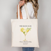 De Bach Social Club Lemon Cocktail bruidsmeisje Tote Bag
