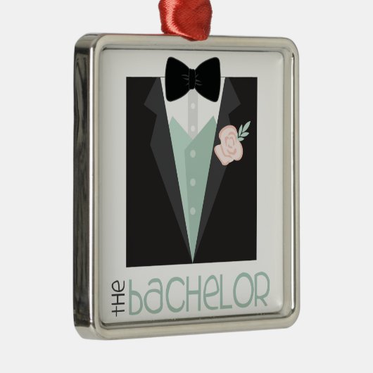 De Bachelor Metalen Ornament (Rechts)