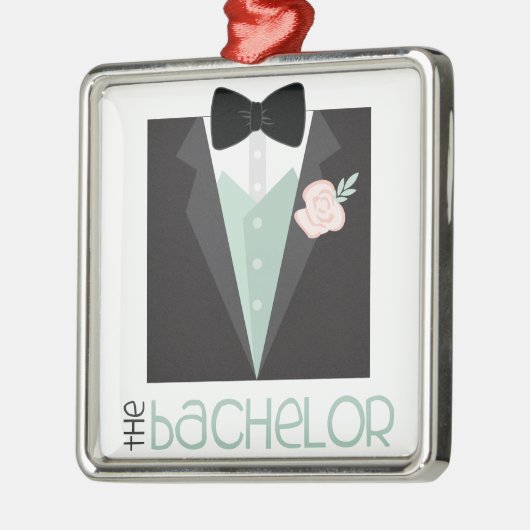 De Bachelor Metalen Ornament (Links)