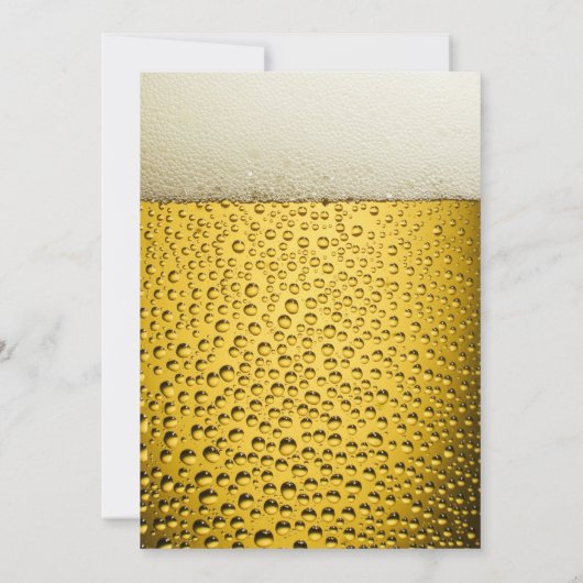 De Bachelor Party van Beer Gentlemen nodigt uit Kaart (Achterkant)