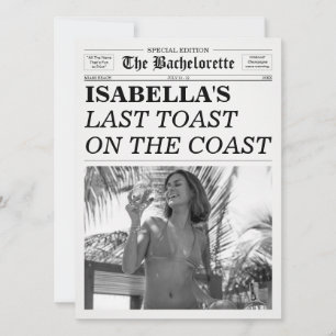 De Bachelorette Krant Laatste Toast Aan De Kust Kaart