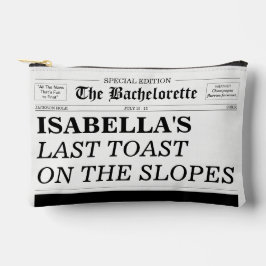 De Bachelorette Krant Laatste Toast Op De Skipiste Etui