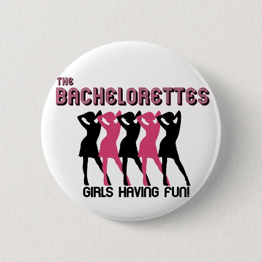 De Bachelorettes Ronde Button 5,7 Cm (Voorkant)