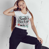 De back-up van de kerstman | Grappige familie kers T-shirt