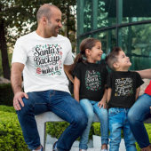 De back-up van de kerstman | Grappige familie kers T-shirt
