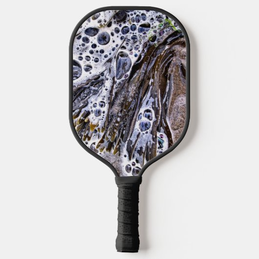 DE BACK, ZEEWEEK, WATER EN ZAND PICKLEBALL PADDLE (Achterkant)