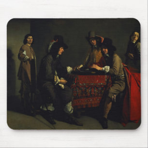 De backgammaspelers muismat