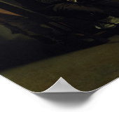 De backgammaspelers poster (Hoek)